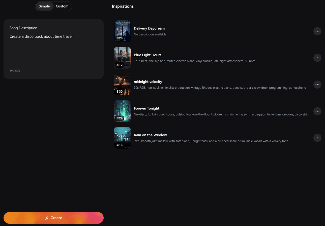 Turn Your Lyrics Into a Song